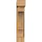 Ekena Millwork Balboa Block Rough Sawn Bracket w/ Offset Brace, Western Red Cedar, 6"W x 18"D x 30"H BKT0604X18X30BOA05RWR - alternate 3
